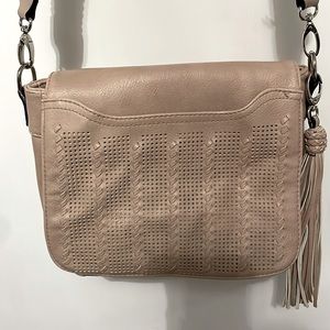 Steve Madden Crossbody Bag w/Woven Detail